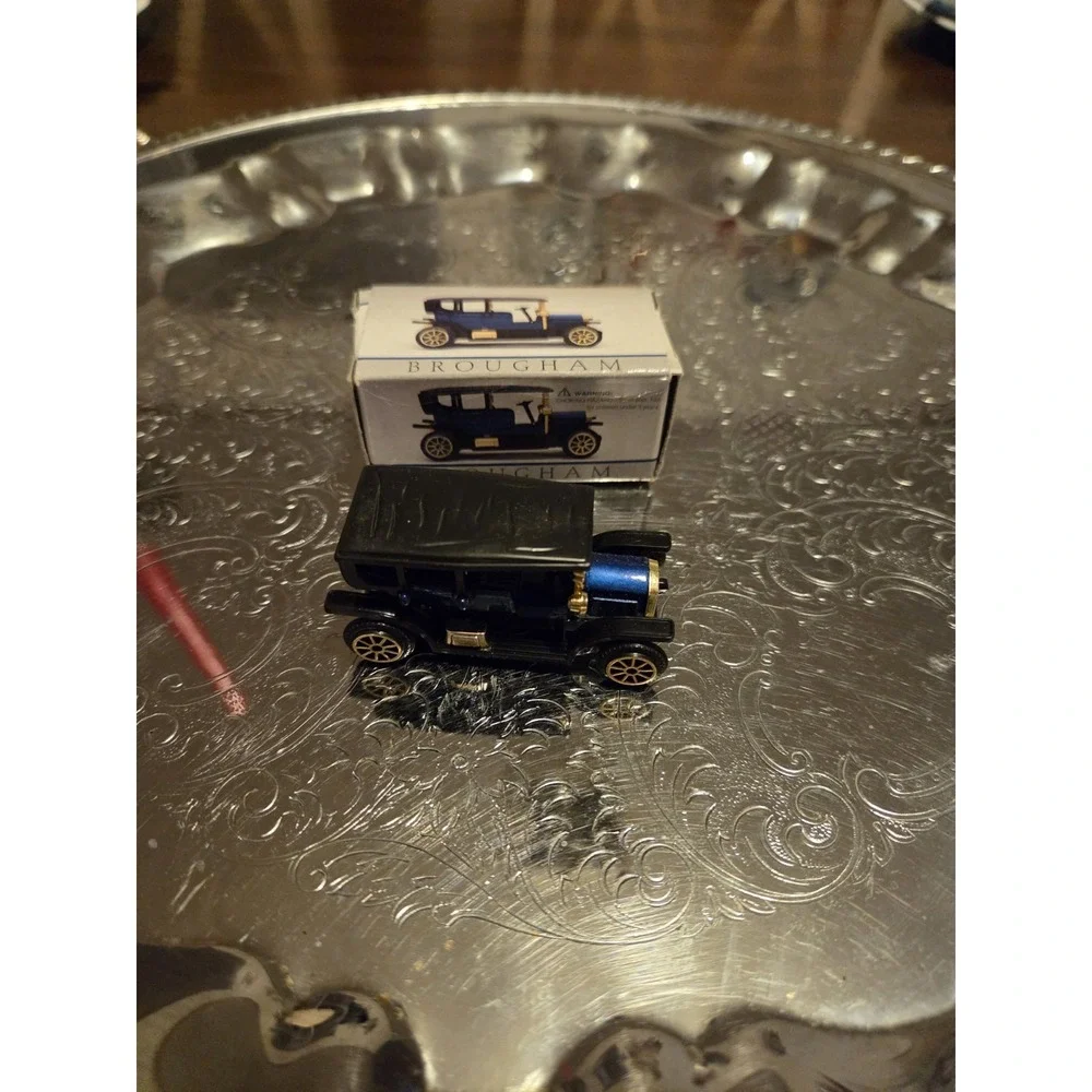 vintage High Speed Mini Die-cast Antique Car Brougham #214 produced as a...